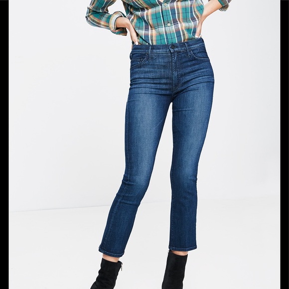 MOTHER Denim - NWOT Mother 'The Insider Crop' High-Rise Jean